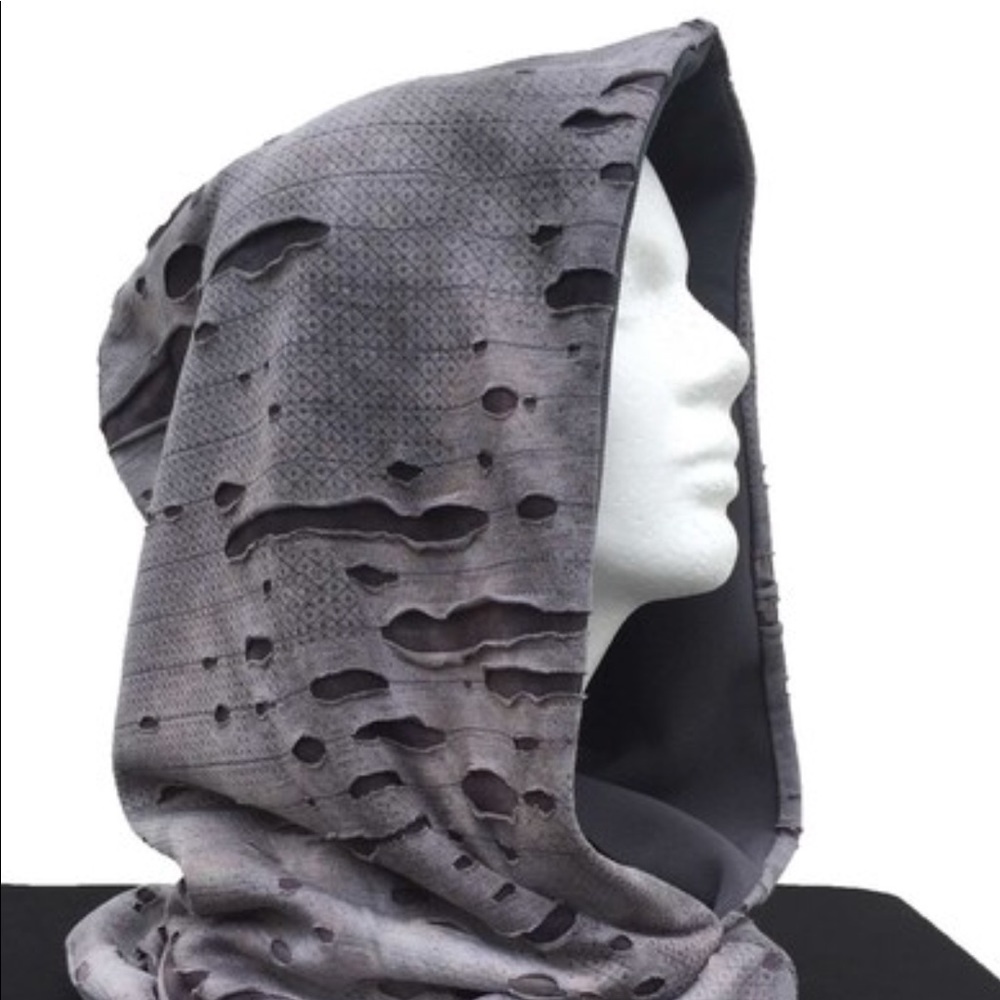 Rave festival cyberpunk post apocalyptic hood